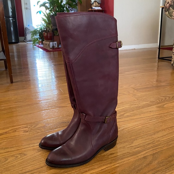 Frye Shoes - Frye Women's Heeled Boots in Burgundy